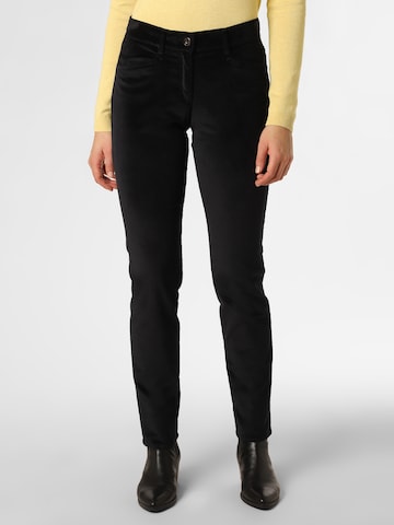Regular Pantalon BRAX en noir : devant