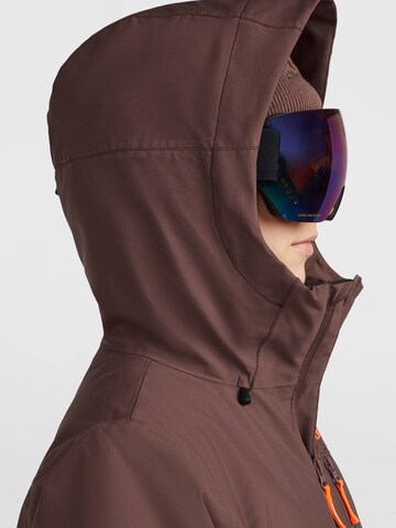 O'NEILL Outdoorová bunda – hnědá