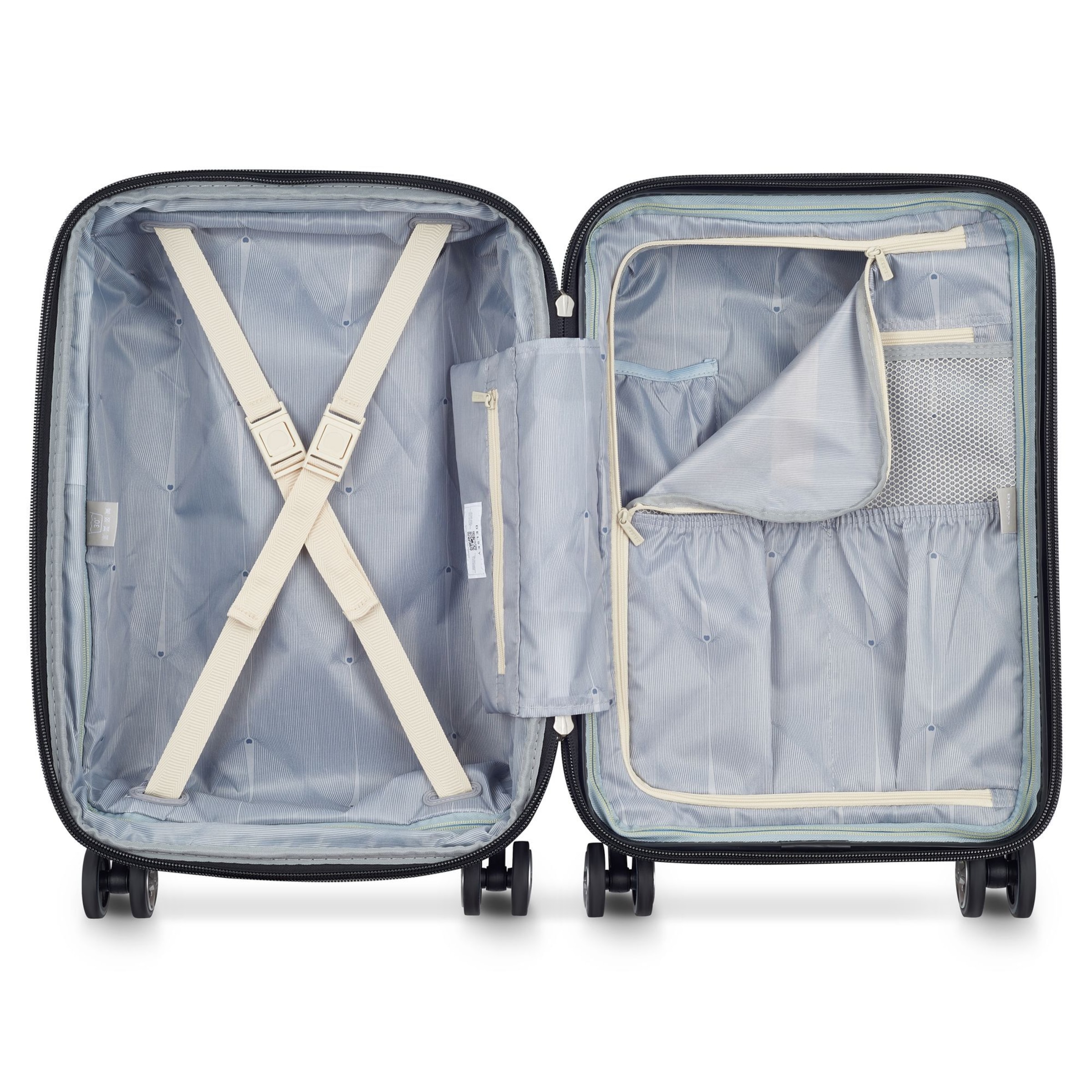 Trolley 'Shadow 5.0' di Delsey Paris in bianco