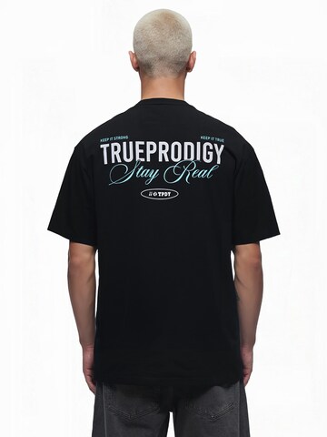 trueprodigy Shirt ' Lou ' in Zwart: voorkant