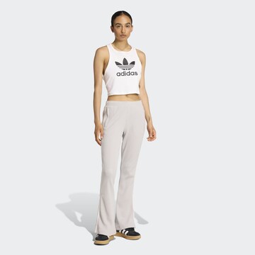 ADIDAS ORIGINALS Flared Workout Pants in Grey