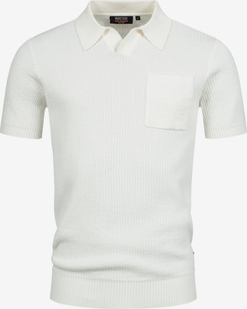 INDICODE JEANS Sweater 'Harlo' in White: front