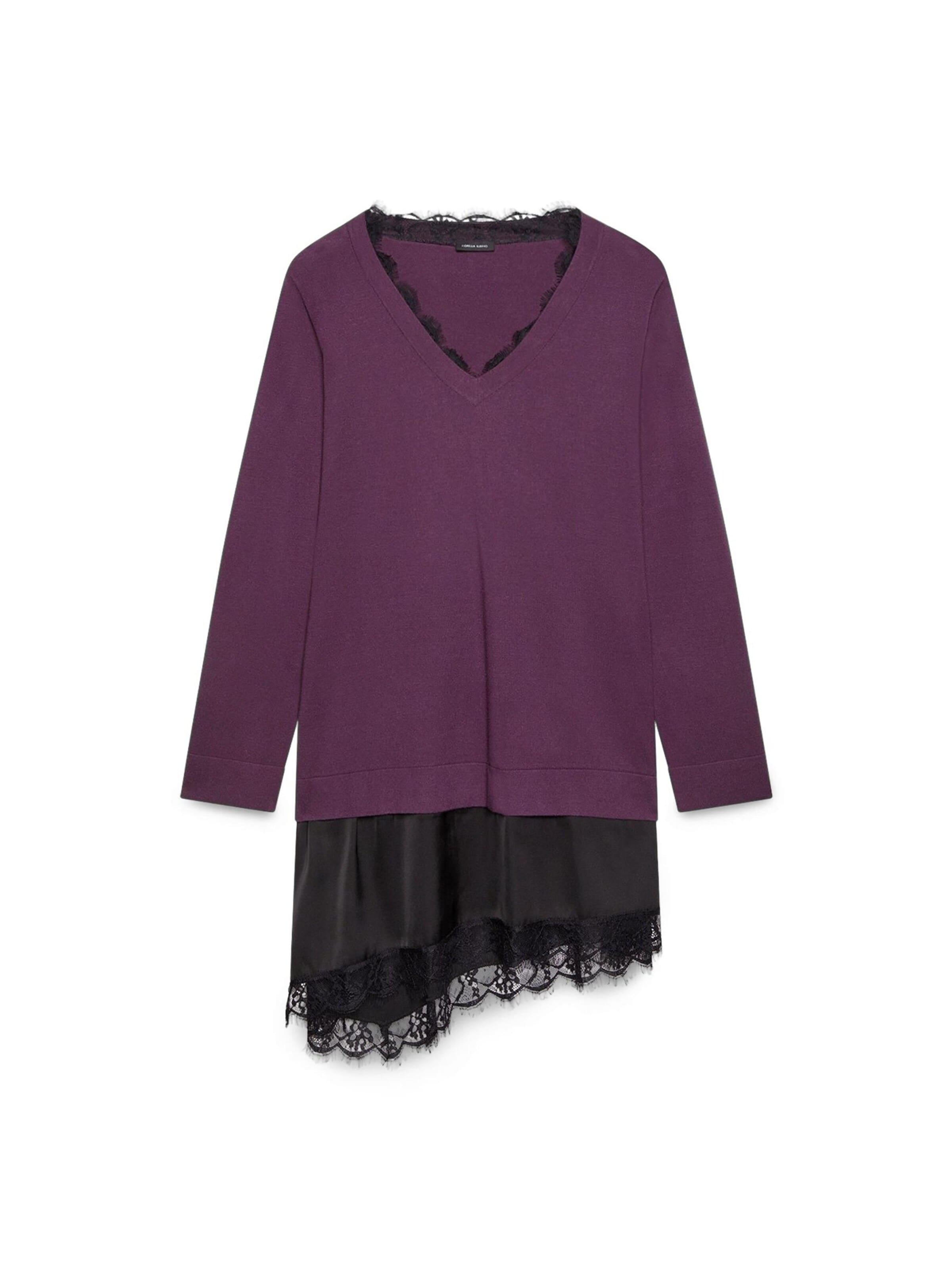 Fiorella Rubino - Jersey en lila: frente