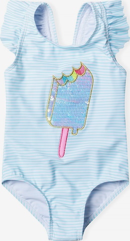 Maillot de bain MINOTI en vert : devant