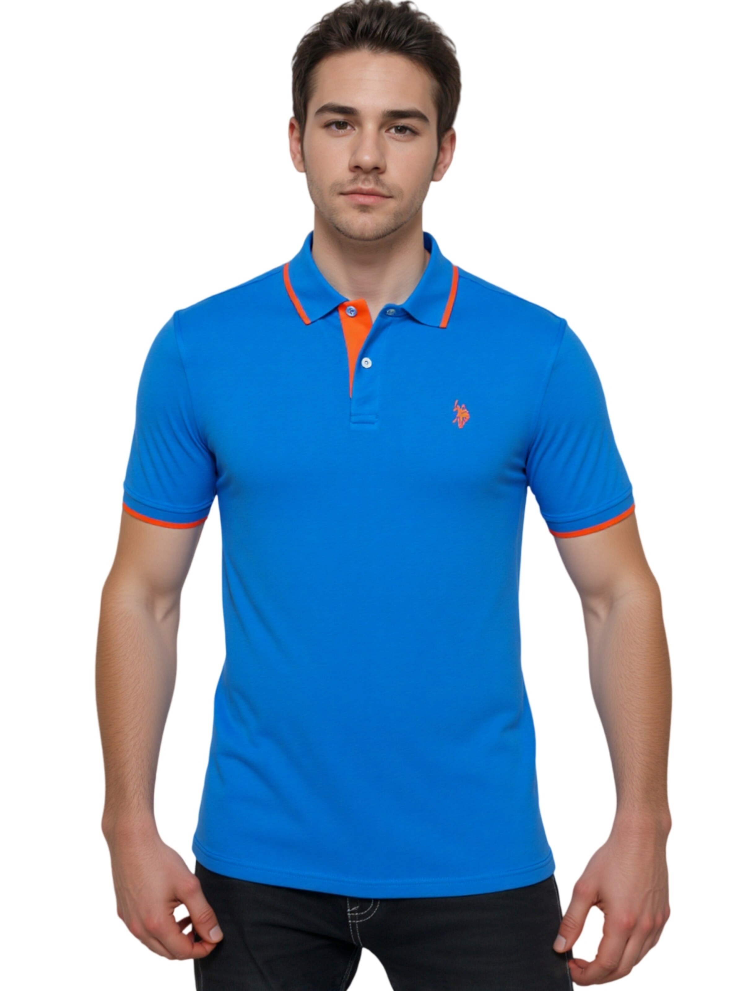 Maglietta 'Fashion' di U.S. POLO ASSN. in blu: frontale