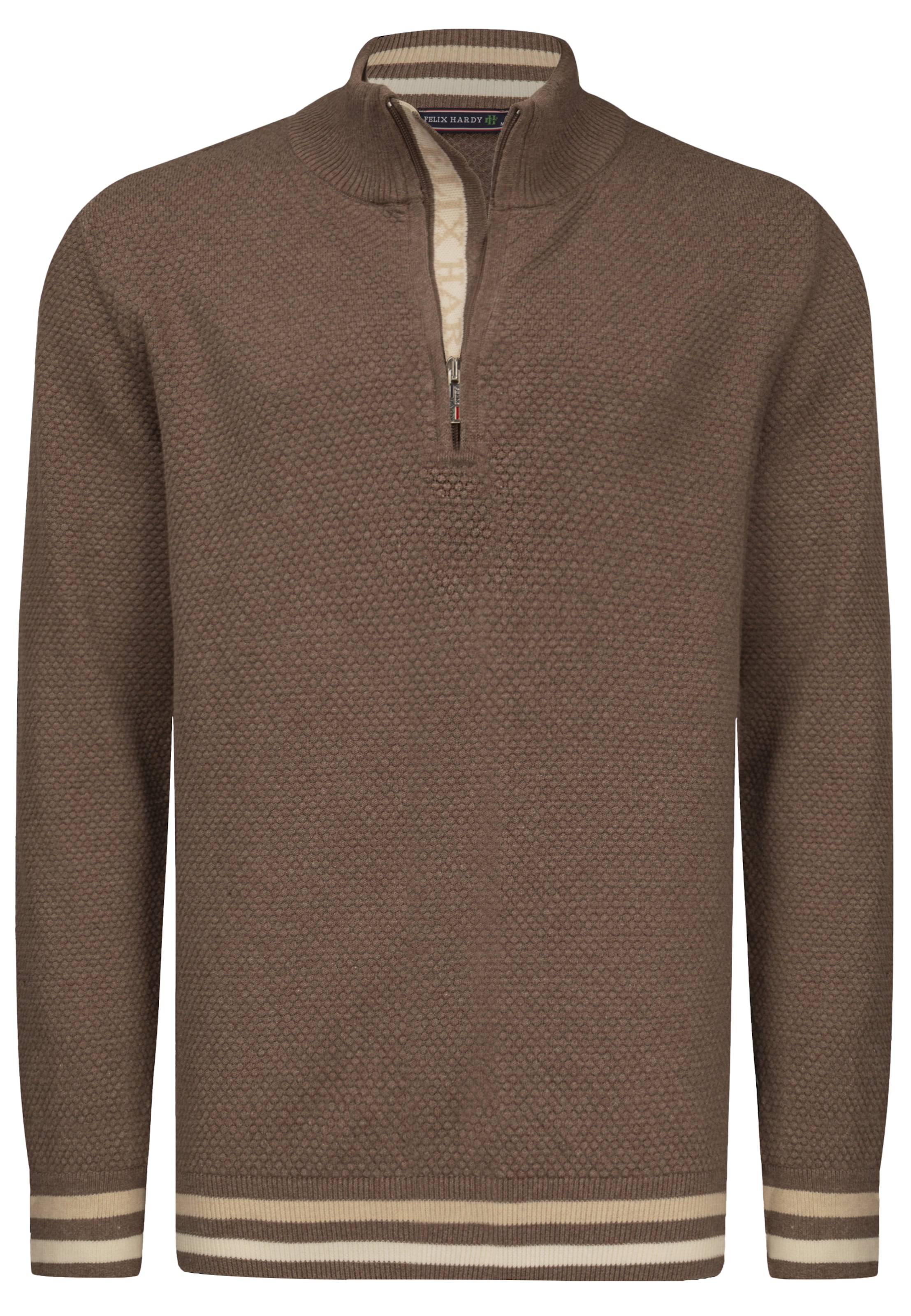 Felix Hardy Kampsun, värv pruun: eest vaates