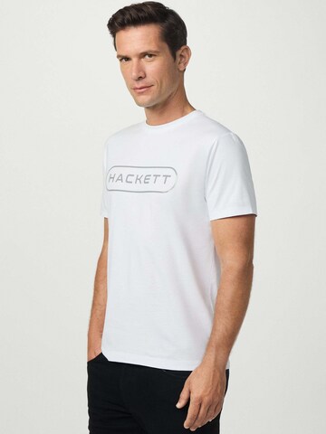 Hackett London T-Shirt 'Essential' in Weiß