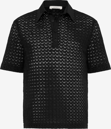 juoda Antioch Megztinis: priekis