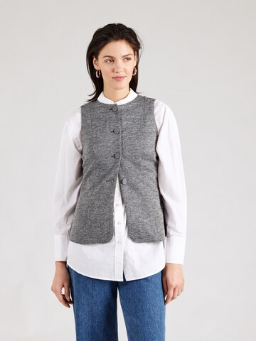 Gilet 'VMBERLIN' VERO MODA en gris : devant