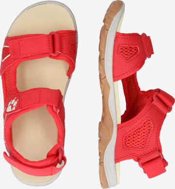 JACK WOLFSKIN Sandalen 'Taraco' in Rood