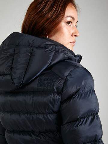 Superdry Winter Jacket 'Fuji' in Blue