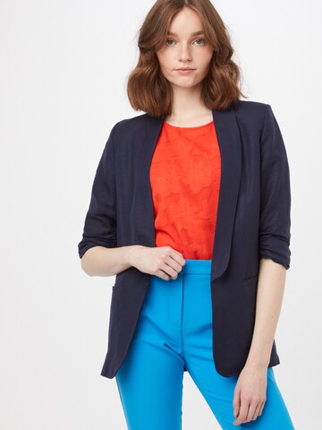 SOAKED IN LUXURY Blazer 'Shirley' in Blue: front