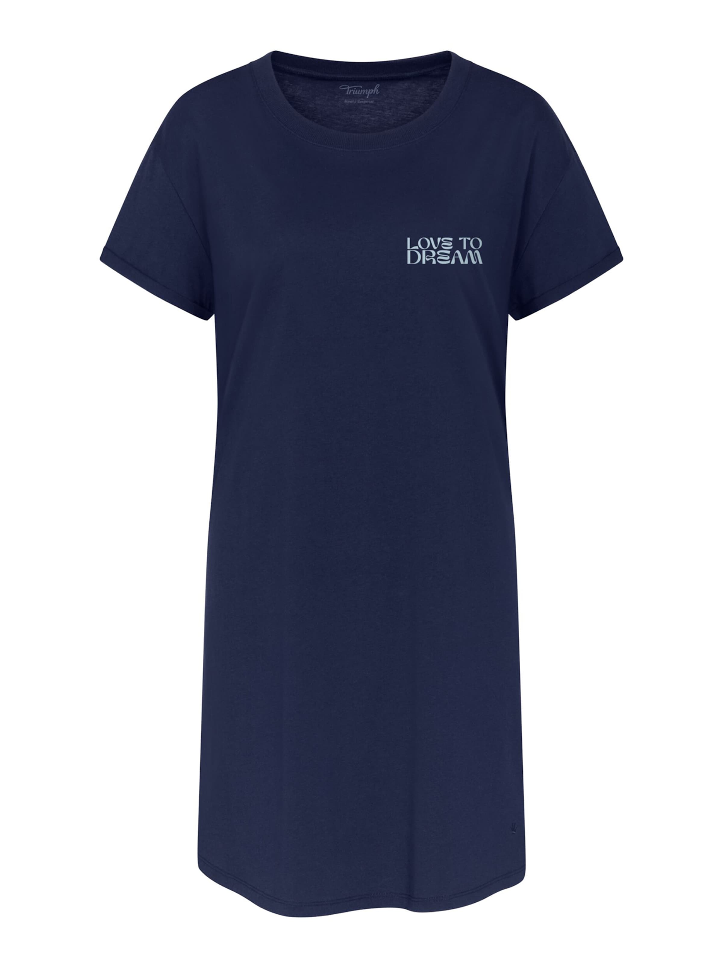 TRIUMPH Nightgown in Blue: front
