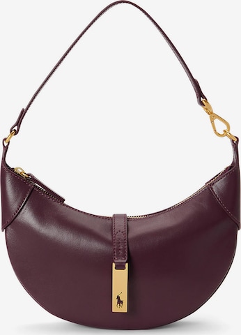 raudona Polo Ralph Lauren Rankinė ant peties: priekis