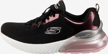 SKECHERS Rövid szárú sportcipők - fekete