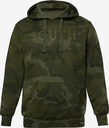 JP1880 Sweatshirt in Grün: Vorderseite