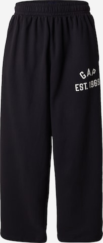 Baggy Pantalon GAP en noir : devant