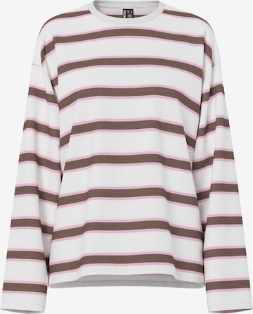 T-shirt 'PCMila' PIECES en blanc : devant