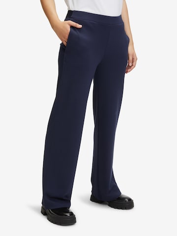 Cartoon Regular Pants in Blue: front