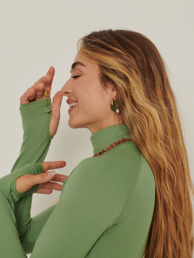 Knitwear ABOUT YOU x Sofia Tsakiridou Fine-knit sweaters Green