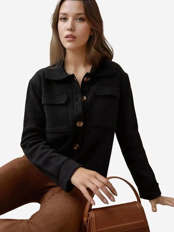 Hiccup Strickjacke in Schwarz