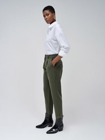 Salsa Jeans Slimfit Chinohose in Grün