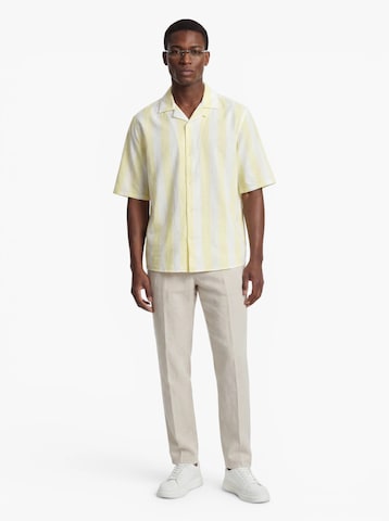 Only & Sons Comfort Fit Πουκάμισο 'ONSTES' σε κίτρινο