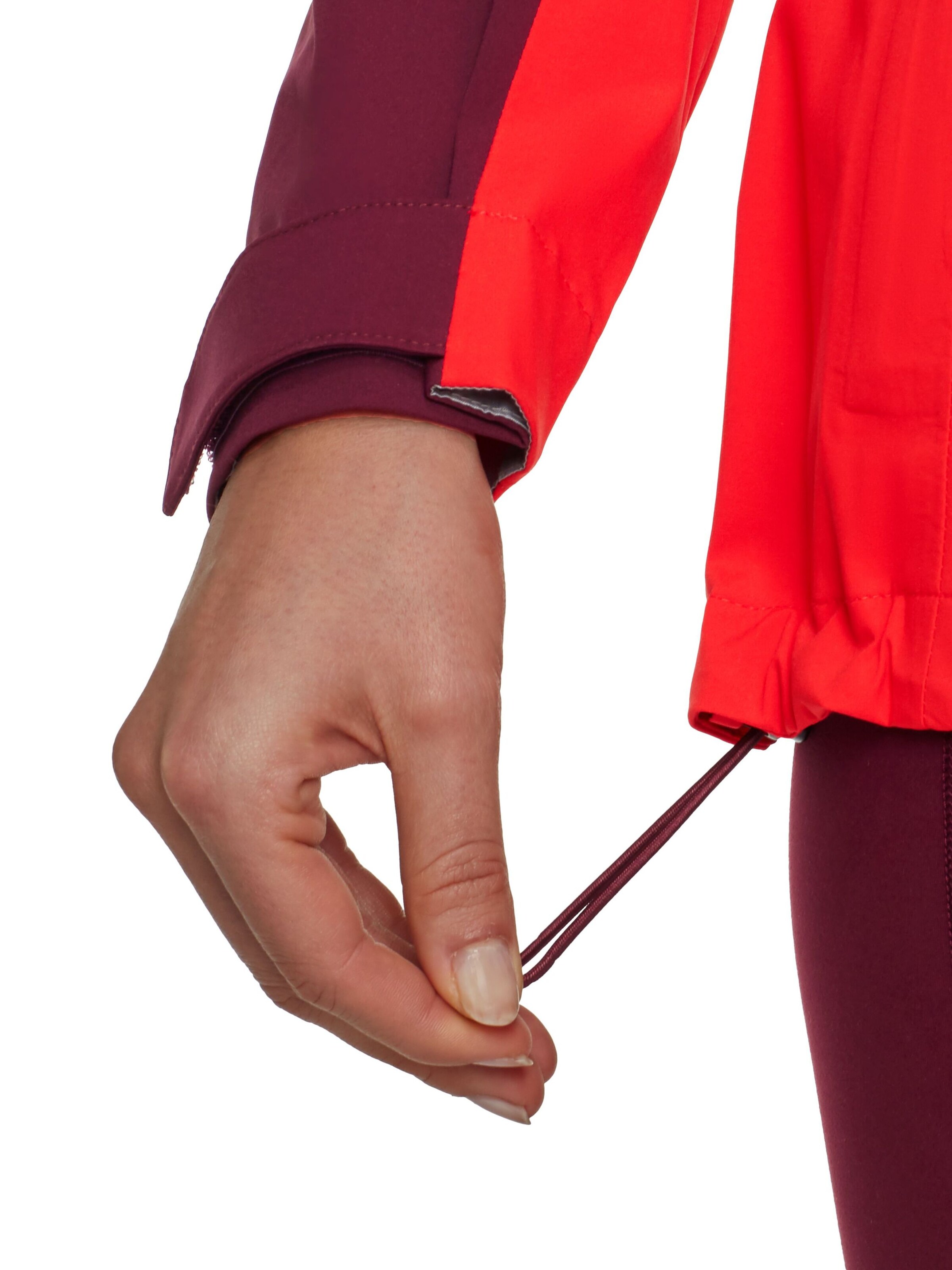 MAMMUT Outdoor Jacket in Red
