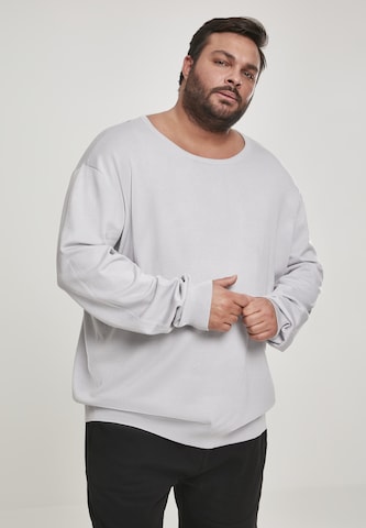 Urban Classics Sweatshirt in Grey: front