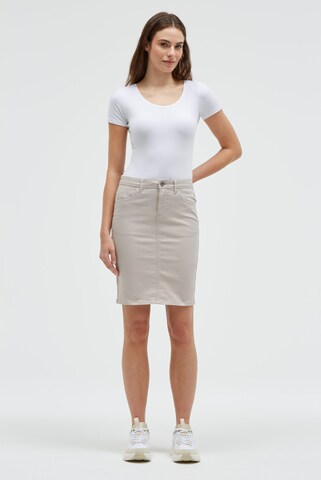 Soccx Skirt in Beige