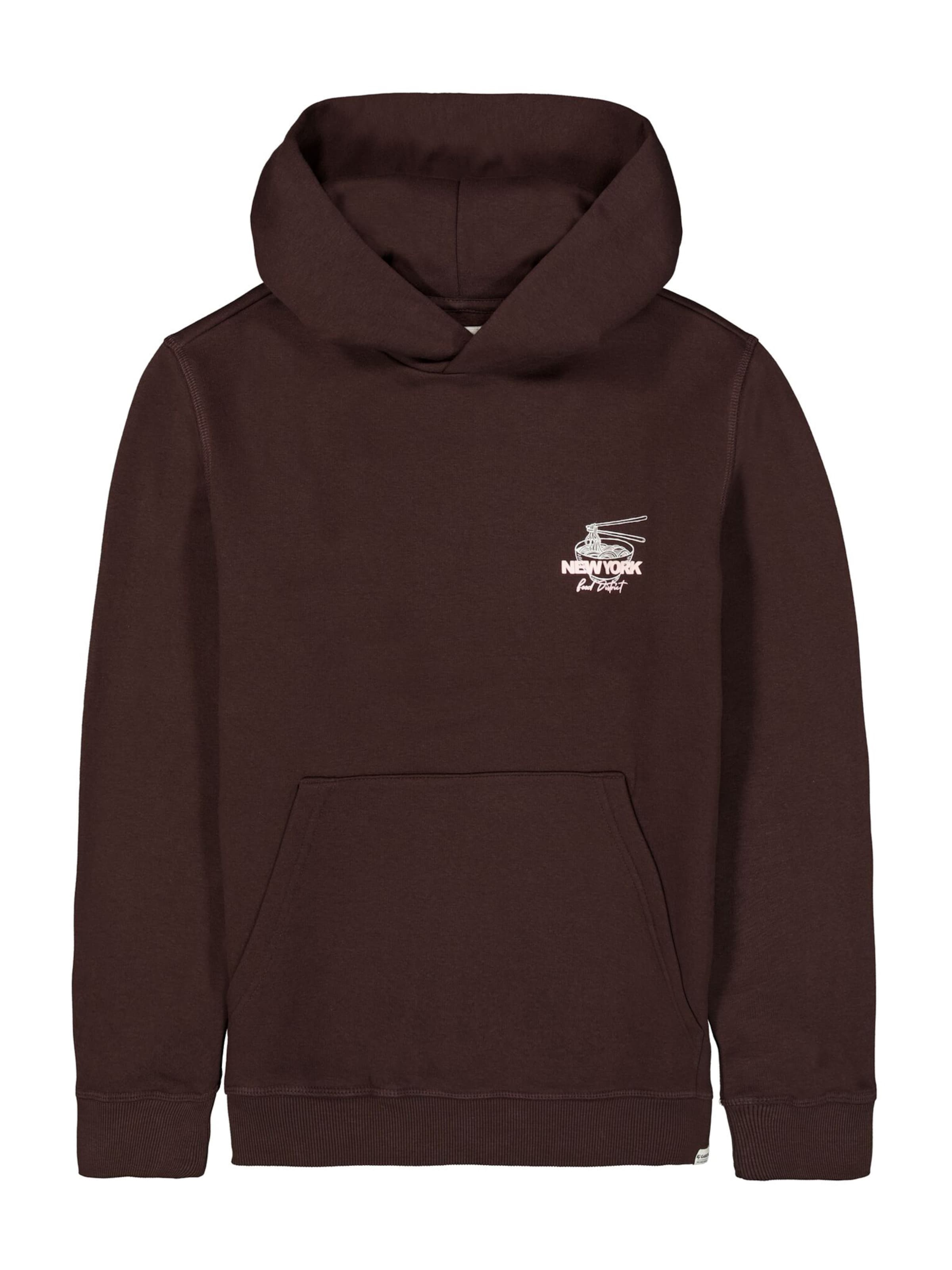 GARCIA Sweatshirt in Brown: front