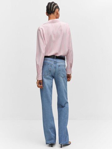 MANGO Bluse in Pink