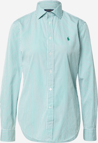 Camicia da donna 'Georgia' di Polo Ralph Lauren in verde: frontale