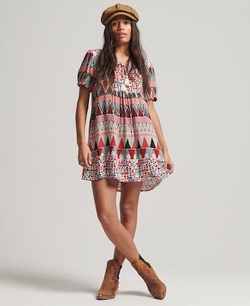 Superdry Summer Dress in Mixed colors: front