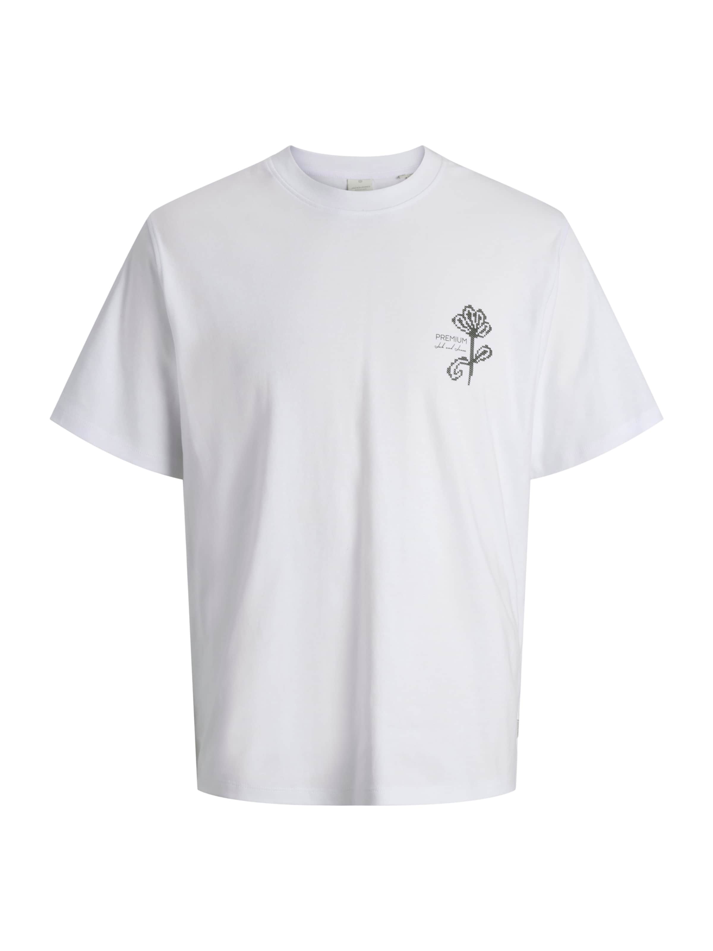 Jack & Jones Plus Särk 'JPRKYLE', värv valge: eest vaates