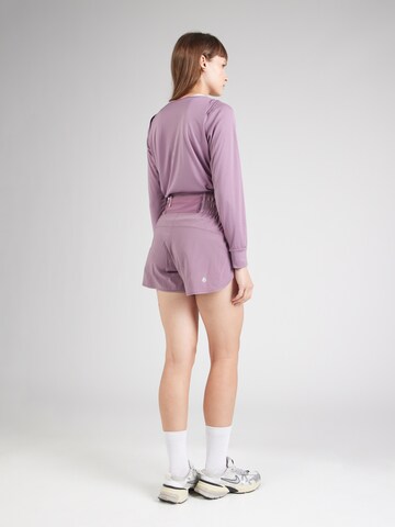 ASICS - Regular Calças de desporto 'NAGINO' em roxo