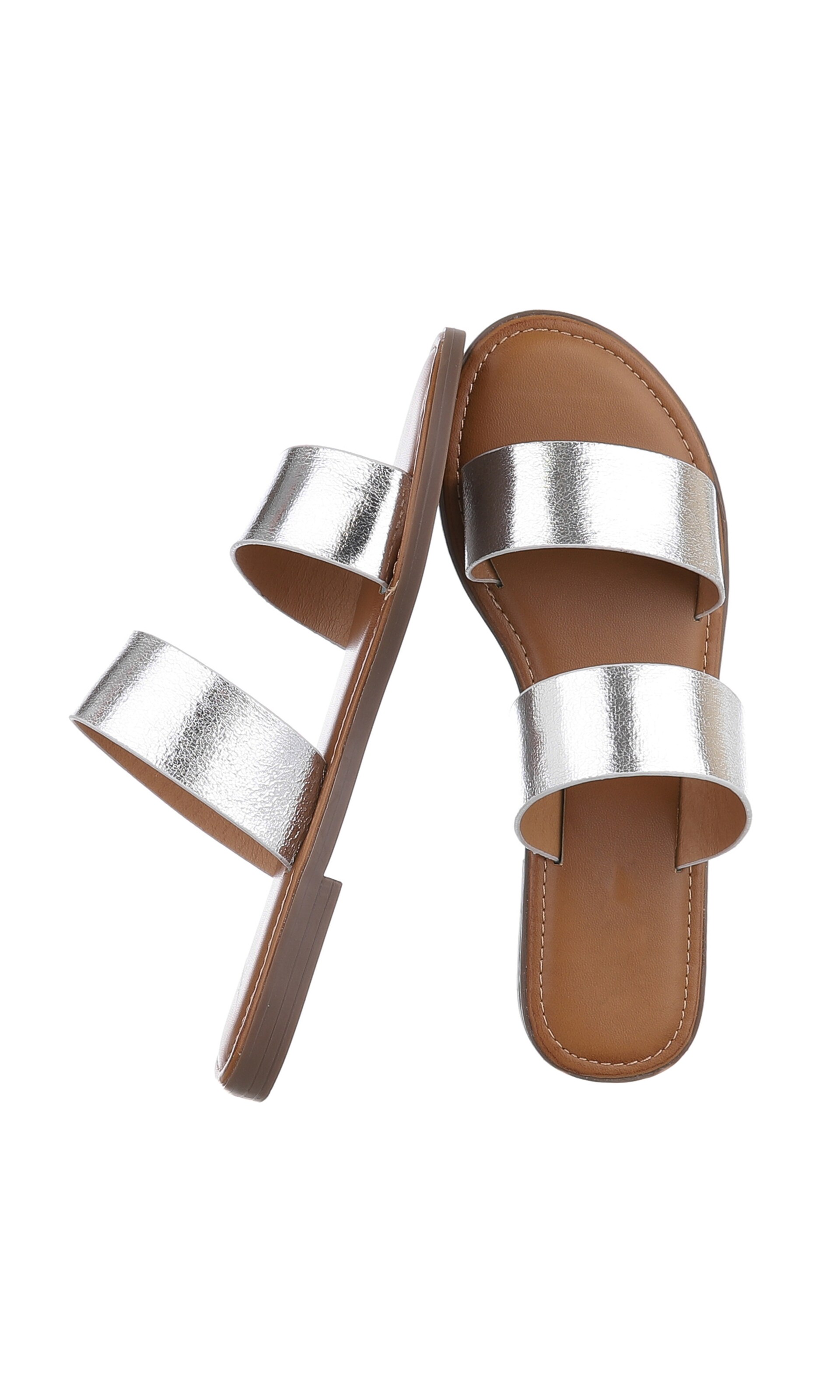 Ital-Design Mules in Silver