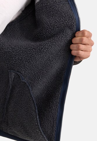 INDICODE JEANS Fleece jas 'Emilos' in Blauw