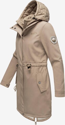 MARIKOO Raincoat in Beige