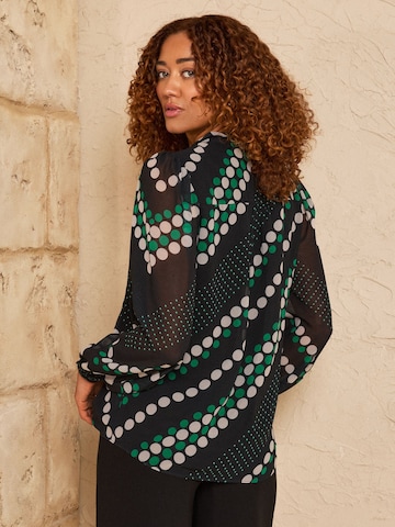 love & roses Bluse in Schwarz