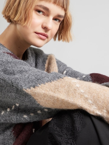 Noella Oversized sweater 'Lai' in Grey