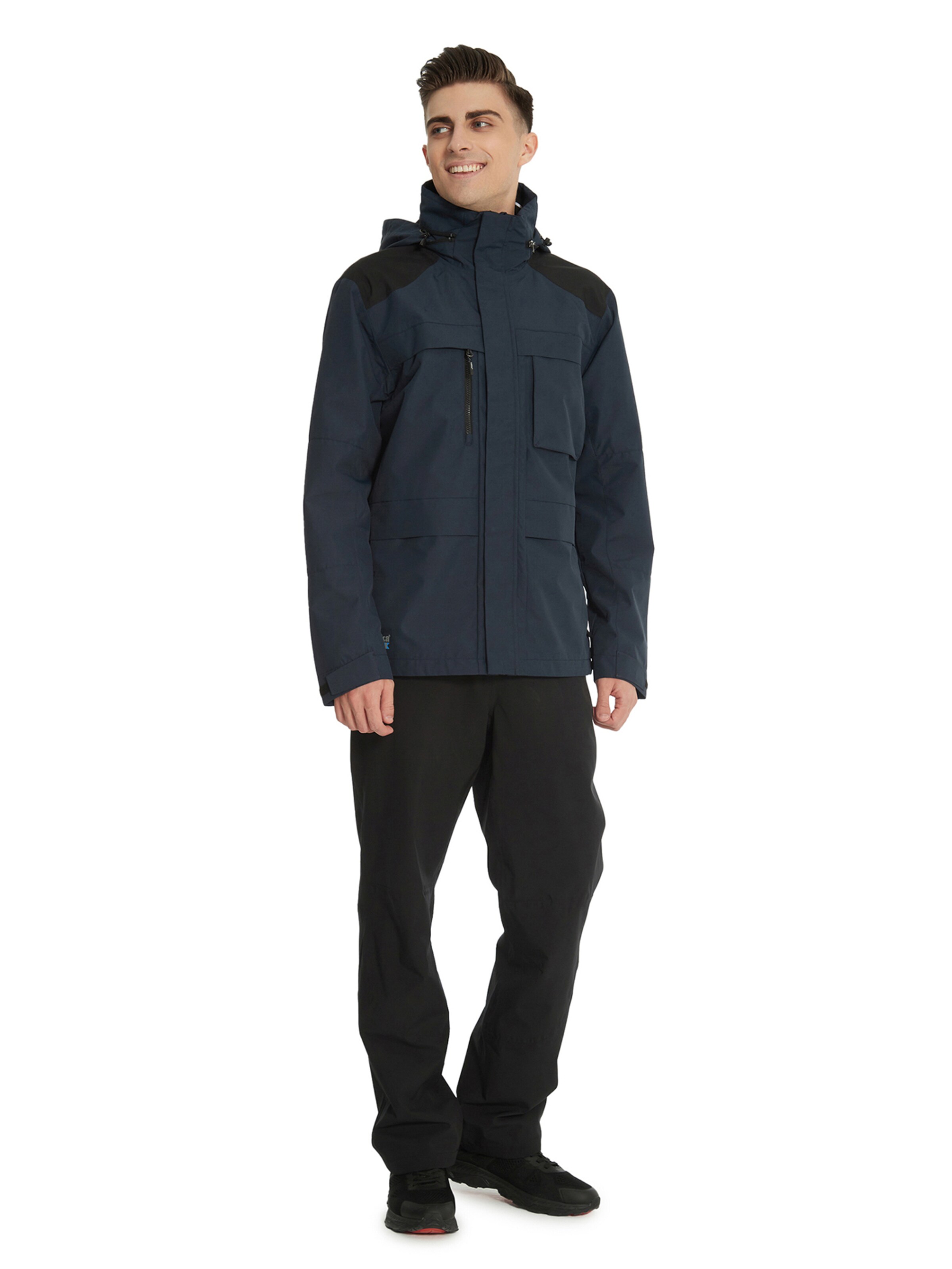 Rukka Udendørsjakke 'Pihlaus' i blå