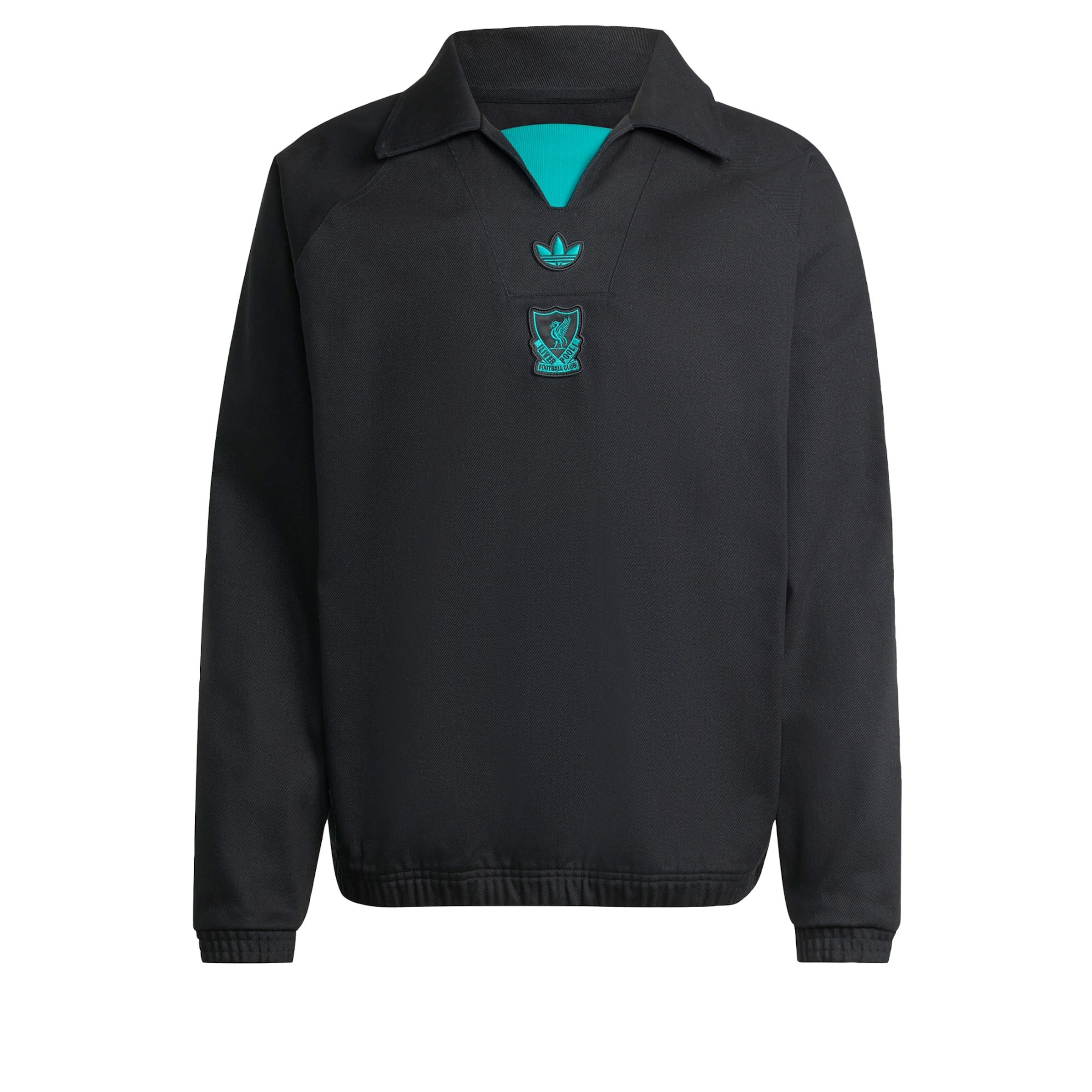 ADIDAS ORIGINALS Sweatshirt 'FC Liverpool Terrace Icons' in Black