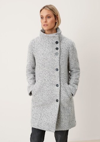 s.Oliver Between-Seasons Coat in Grey: front