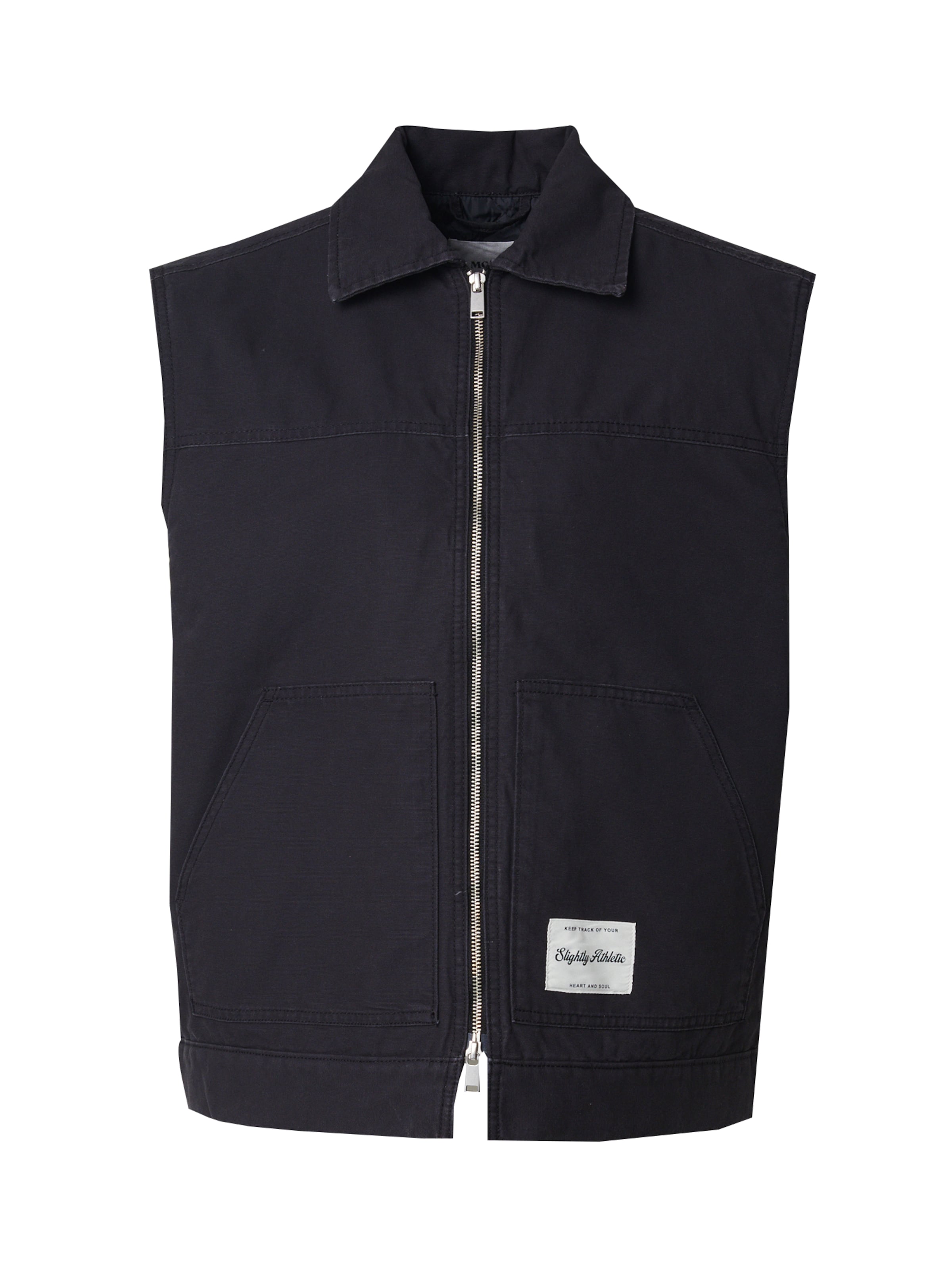 Gilet Monki en noir : devant