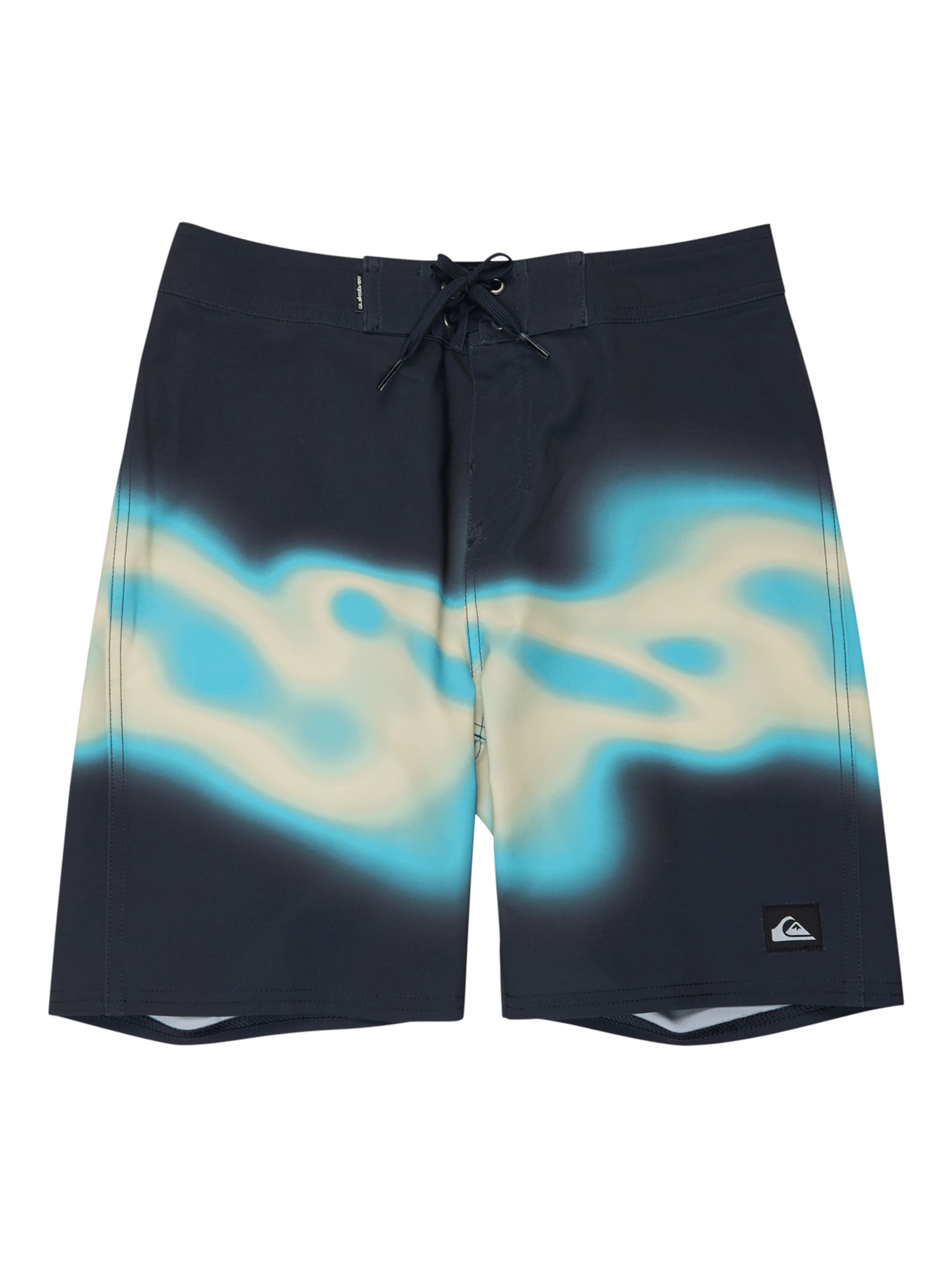 QUIKSILVER Board Shorts 'Surfsilk Straight 17' in Black: front