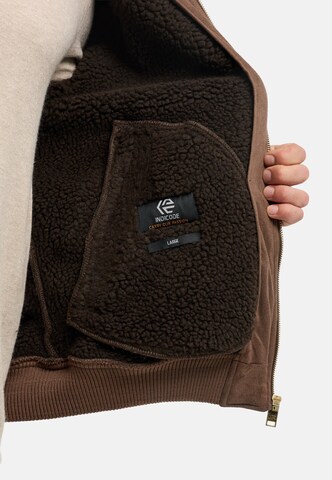 INDICODE JEANS Between-Season Jacket in Brown
