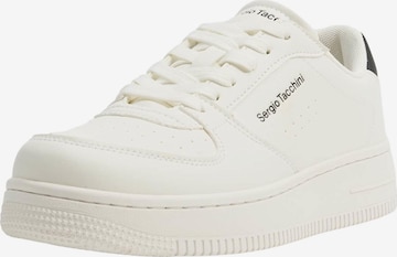 Baskets basses 'Lucca' Sergio Tacchini en blanc : devant