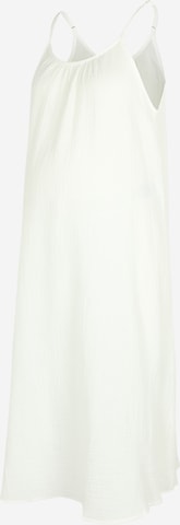 Vero Moda Maternity فستان صيفي 'NATALI' بـ أبيض: الأمام