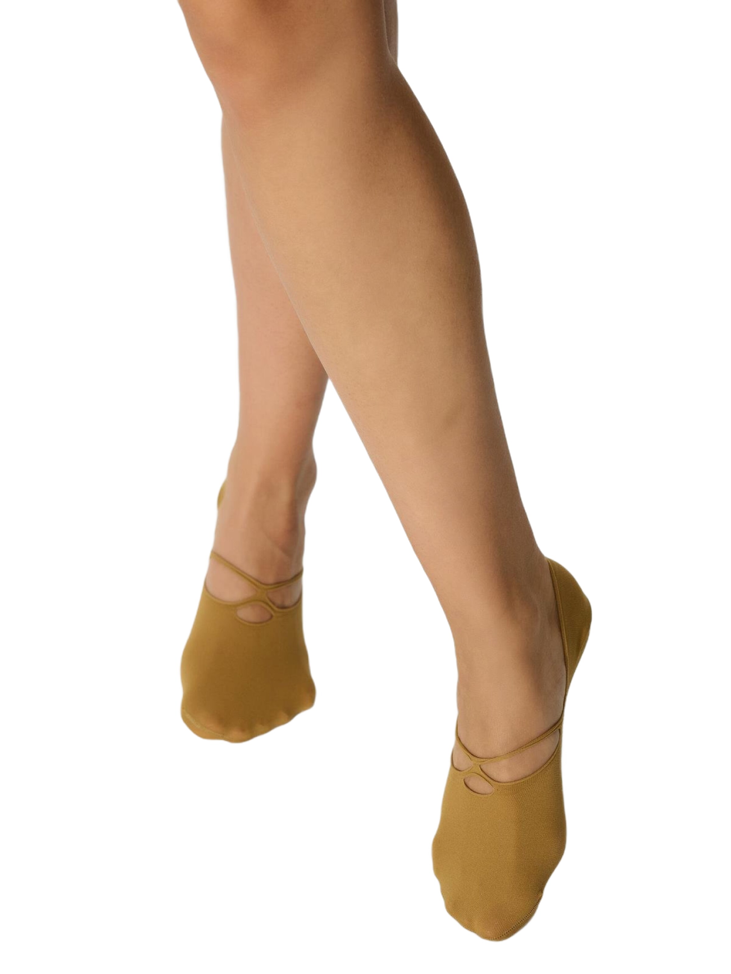 C&City Enkelsokken in Geel: voorkant